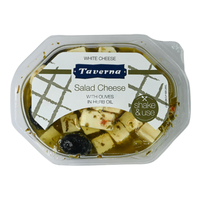 Salad Cheese with Olives